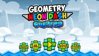 PLay Geometry Neon Dash Subzero now!