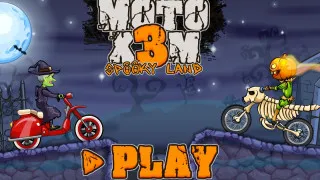 PLay Moto X3M Spooky Land now!