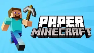 PLay Paper Minecraft now!