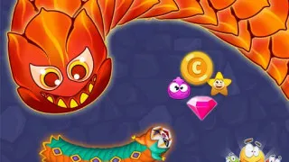 PLay Worm Hunt - Snake game iO zone now!